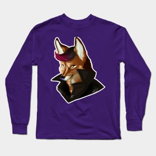 Punk Coyote Long Sleeve T-Shirt